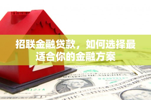 永年招联金融贷款，如何选择最适合你的金融方案
