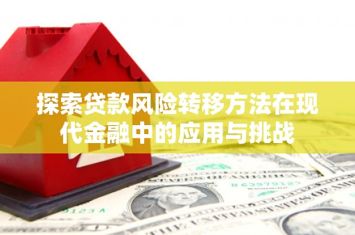 晋江探索贷款风险转移方法在现代金融中的应用与挑战