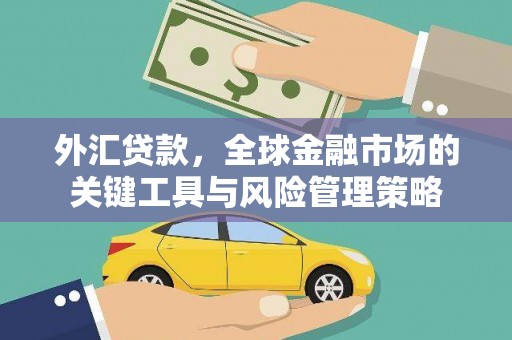 代县外汇贷款，全球金融市场的关键工具与风险管理策略
