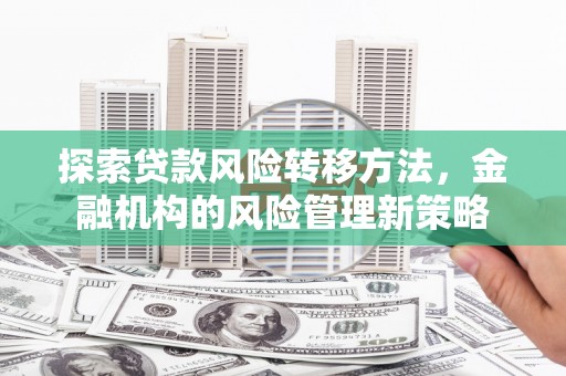 宝鸡探索贷款风险转移方法，金融机构的风险管理新策略