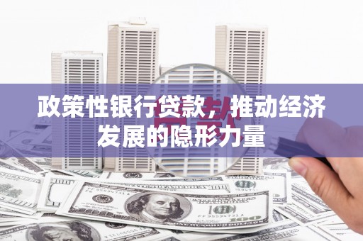 江东政策性银行贷款，推动经济发展的隐形力量
