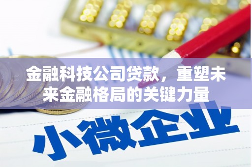 沿河金融科技公司贷款，重塑未来金融格局的关键力量