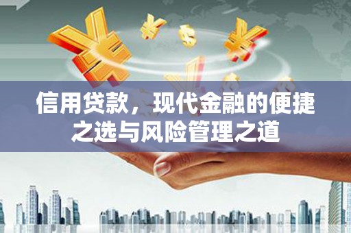 临漳信用贷款，现代金融的便捷之选与风险管理之道