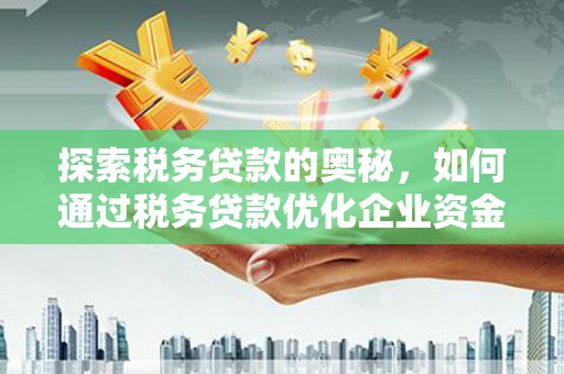舞钢探索税务贷款的奥秘，如何通过税务贷款优化企业资金流