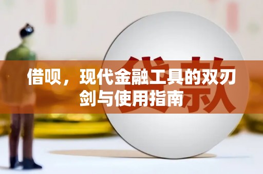 威宁借呗，现代金融工具的双刃剑与使用指南