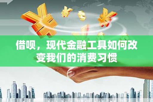 长岛借呗，现代金融工具如何改变我们的消费习惯