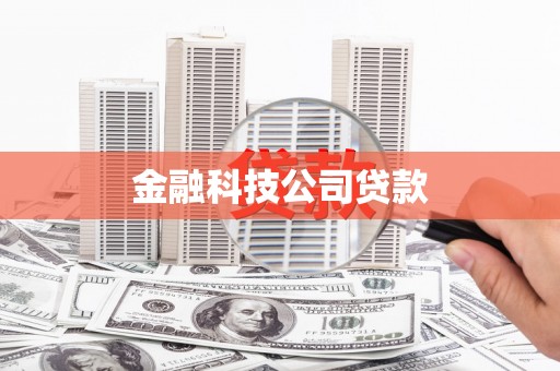 义马金融科技公司贷款