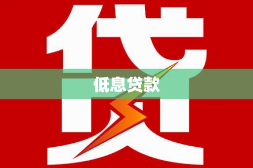 洮北低息贷款