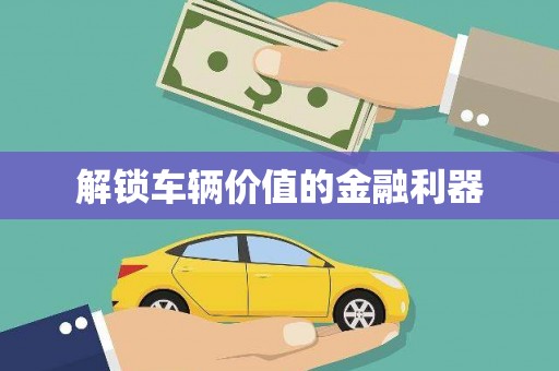 美浓解锁车辆价值的金融利器